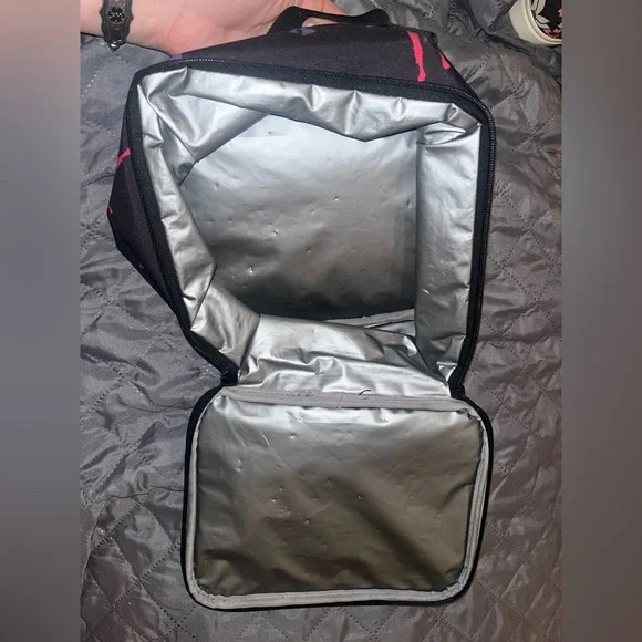 Fortnite Black Dance Pattern lunchbag lunch tote - Picture 3 of 3